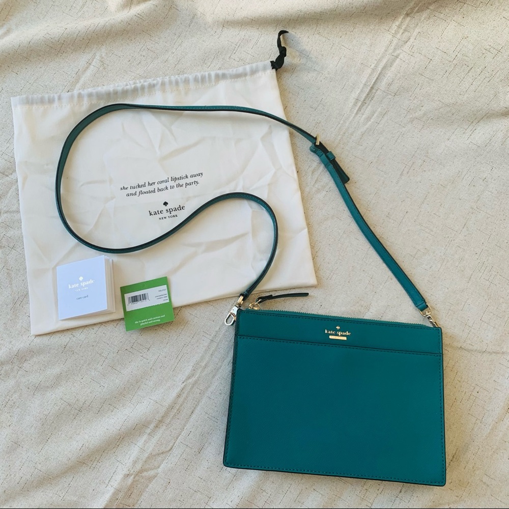 Teal Crossbody Bag